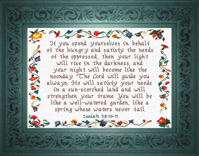 Guide You Always - Isaiah 58:10-11